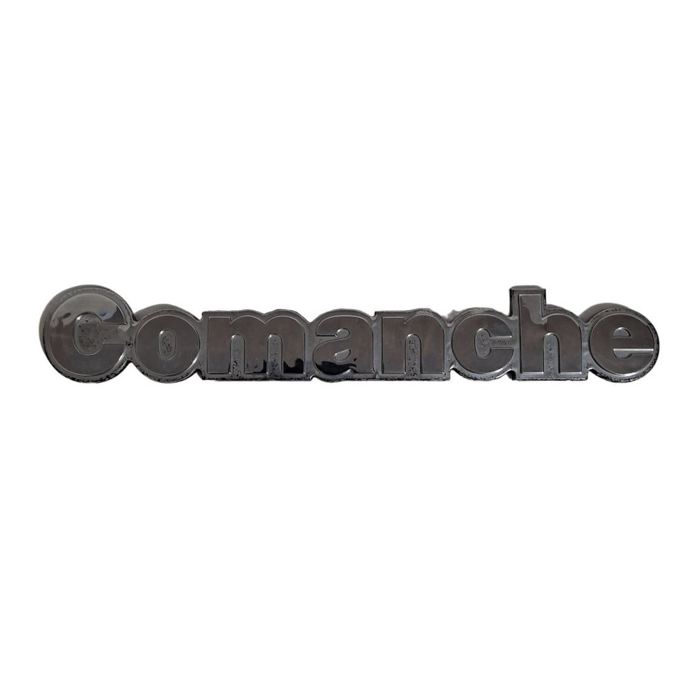 Jeep Comanche 85-92 Fender Emblem Badge Original Trim Ornament Replacement Part